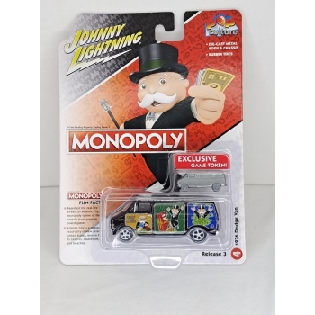 Johnny Lightning 1:64 Monopoly – Dodge Van 1976
